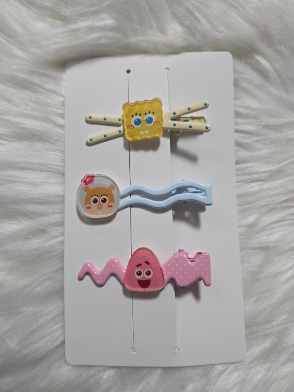 SpongeBob & Characters Hair Barrettes
